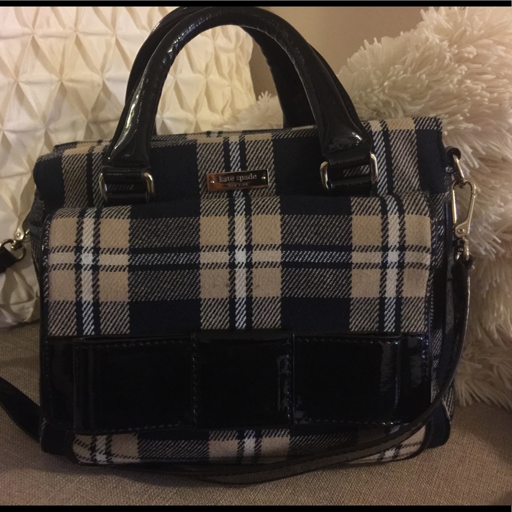 Vintage Kate Spade Plaid Bag